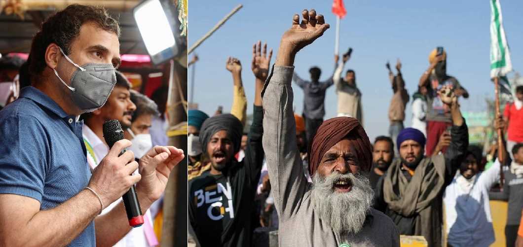 सरकार को कृषि कानूनों को वापस लेने के लिए मजबूर होना पड़ेगा: राहुल गांधी सरकार को कृषि कानूनों को वापस लेने के लिए मजबूर होना पड़ेगा: राहुल गांधी